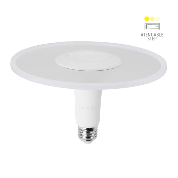 Foco LED atenuable, 10.5 W, Luz de día, Base E27