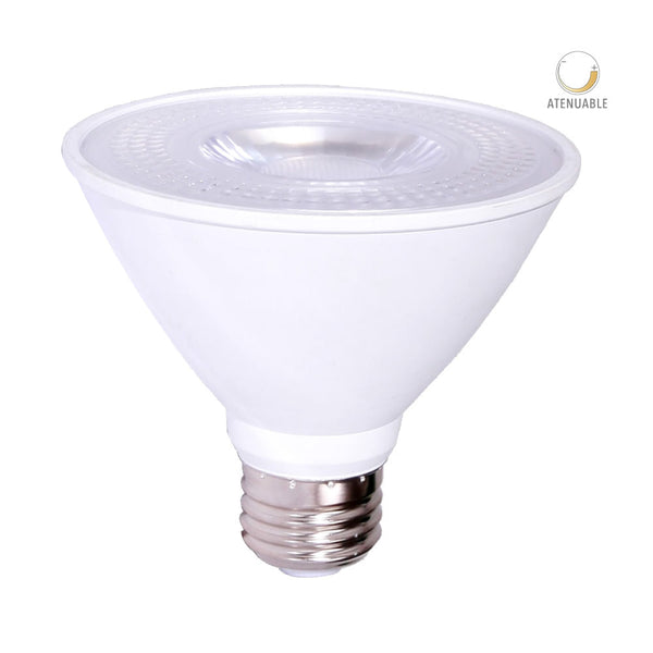 Foco LED PAR30, 10 W, Luz Suave Cálida, Base E27, Atenuable