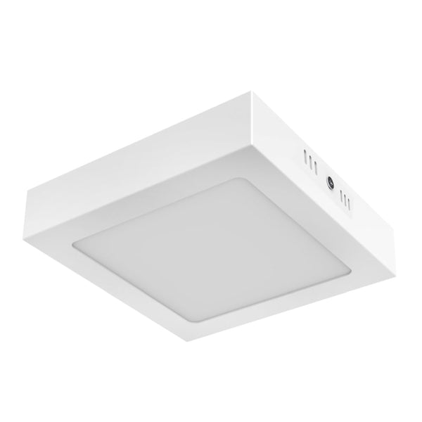 Lámpara Plafón LED de Sobreponer, 12 W, Luz de Día, Interiores, No atenuable, LED integrado