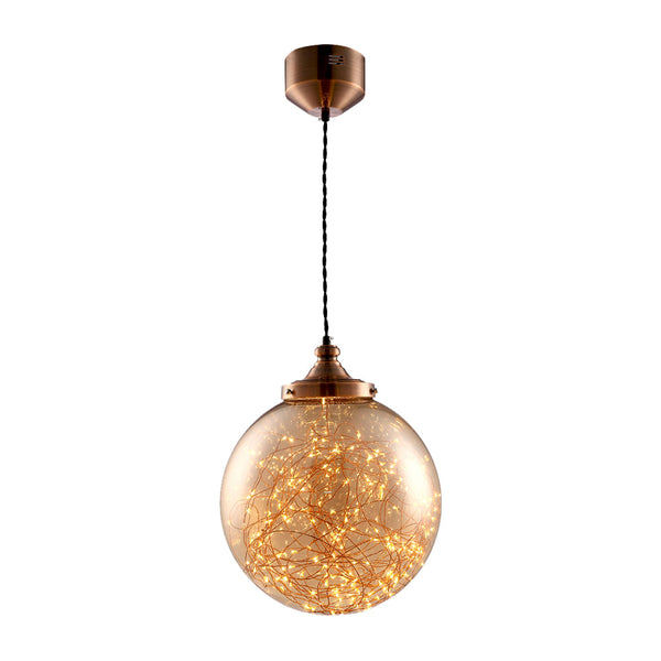 Lámpara Colgante PRISMATIC 088 Ambar 24W