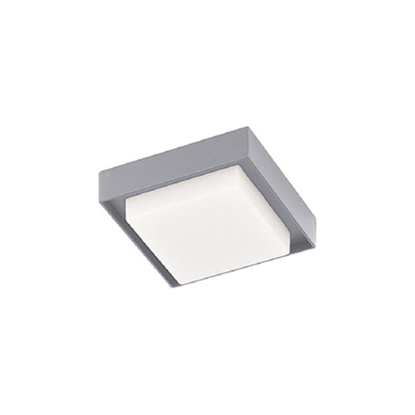 Lámpara Plafón LED de Sobreponer, 15 W, Luz Suave Cálida, IP54, IK05, Interior y Exterior, LED integrado