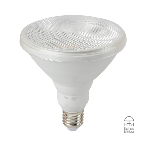 Foco LED PAR38, 18 W, Luz Suave Cálida, Base E27, IP65, No atenuable