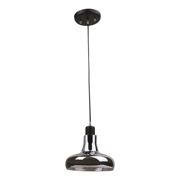 Colgante de Cristal 1.14 m de Altura, Potencia Máx. 60 W, 1 Base E27, No incluye foco