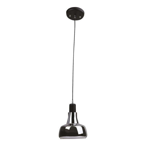 Colgante de Cristal 1.15 m de Altura, Potencia Máx. 60 W, 1 Base E27, No incluye foco