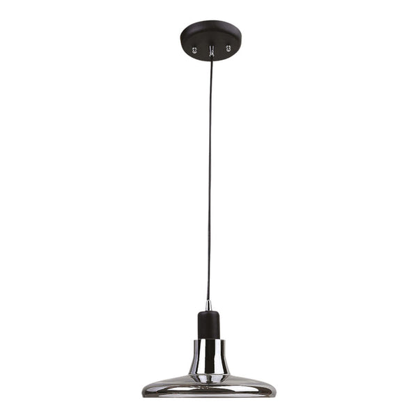 Colgante de Cristal 1.10 m de Altura, Potencia Máx. 60 W, 1 Base E27, No incluye foco