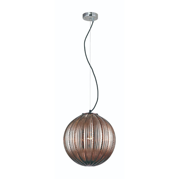 Colgante de Cristal 1.58 m de Altura, Potencia Máx. 60 W, 1 Base E27, No incluye foco