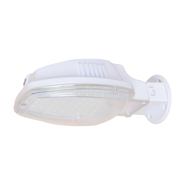 Lámpara de Pared Arbotante con Fotocelda, 30 W, Luz de Día, Industrial, Exteriores, LED integrado