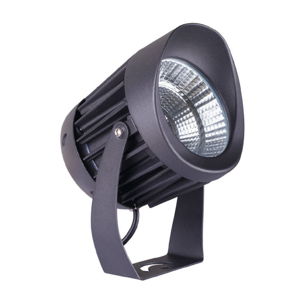 Reflector LED para sobreponer o estaca, 30 W, Luz suave cálida