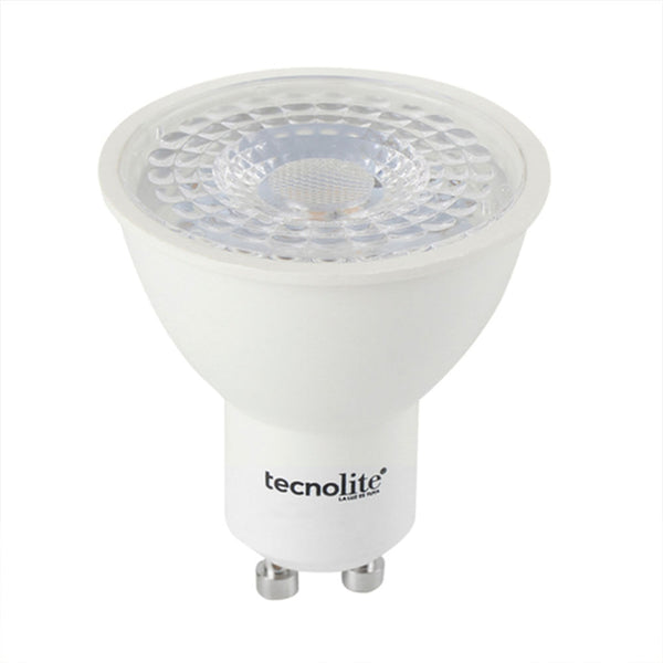 Foco LED GU10 Inteligente Wi-Fi, 5 W, Luz Blanca Dinámica, Base GU10, Atenuable, Compatible con App móvil y Asistentes de voz