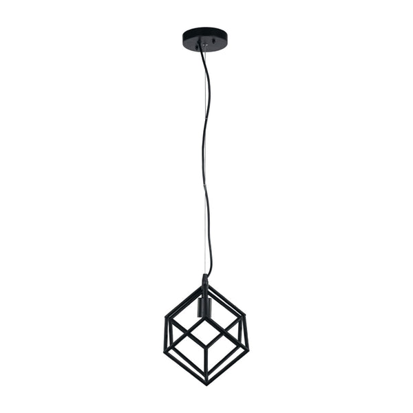 Colgante Metálico 1.83 m de Altura, Potencia Máx. 60 W, 1 Base E27, No incluye foco
