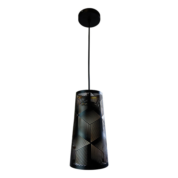 Lámpara Colgante NARUMI 1L Negro