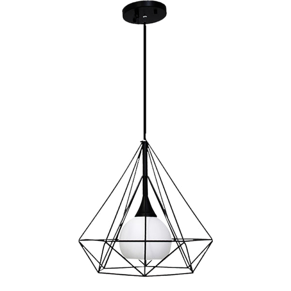 Lampara colgante vintage de diamante