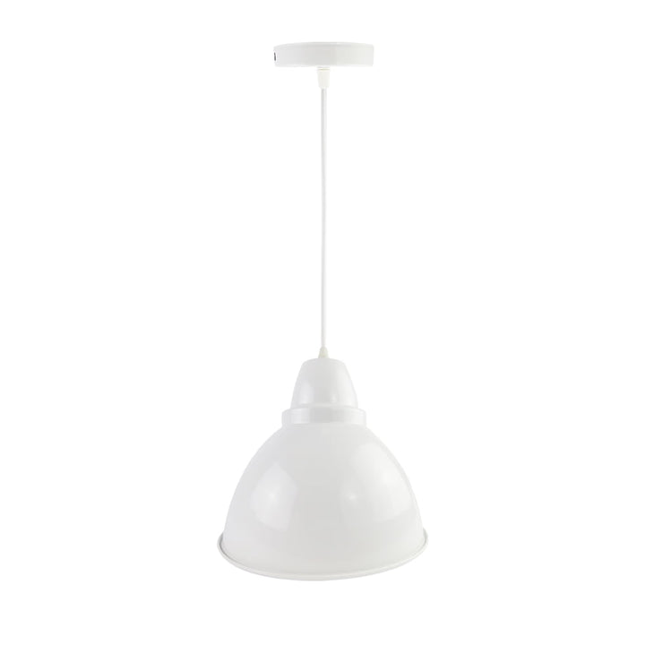 Lampara Colgante Mil Luces British Blanca