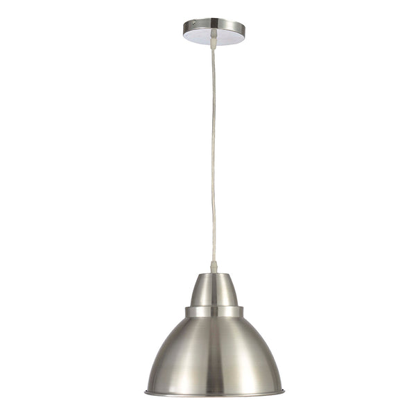 Lampara Colgante Mil Luces British Ii Aluminio Color Plateado