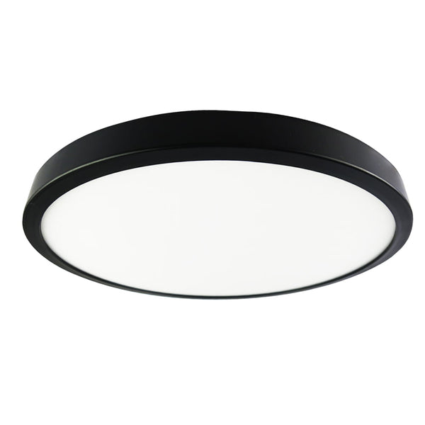 Plafón AKARI 24W Negro Mil Luces