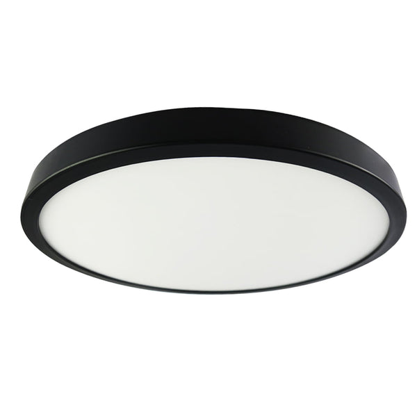 Plafón AKARI 28W Negro Mil Luces
