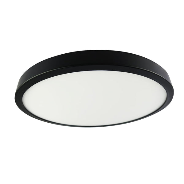 Plafón AKARI 38W Negro Mil Luces