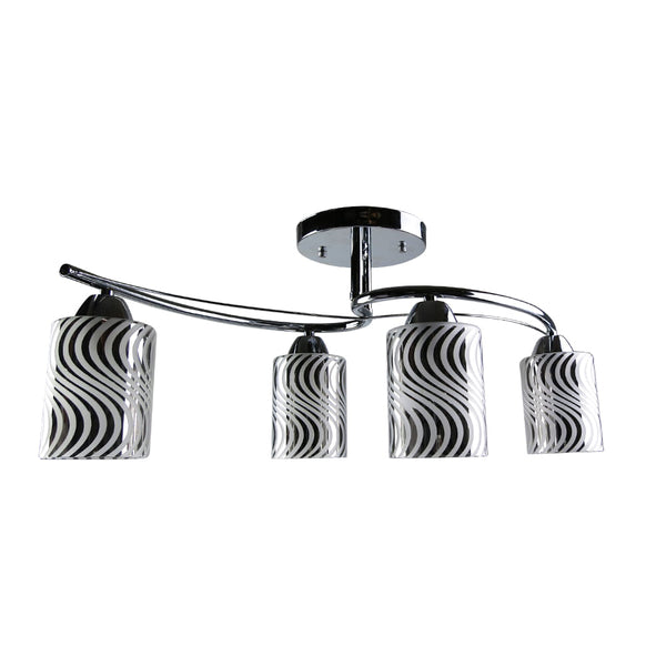 Lámpara de acento Mil Luces ROCCO 004 Cromo