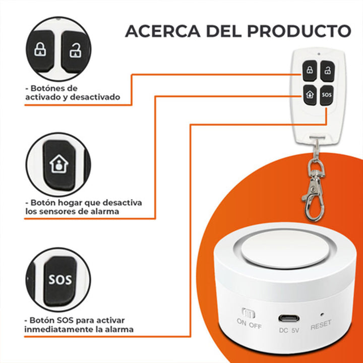 alarma wifi inteligente