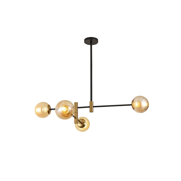 Lámpara de Semiplafón KIARA de 4 luces