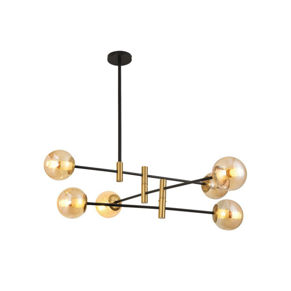 Lámpara de Semiplafón KIARA de 6 luces
