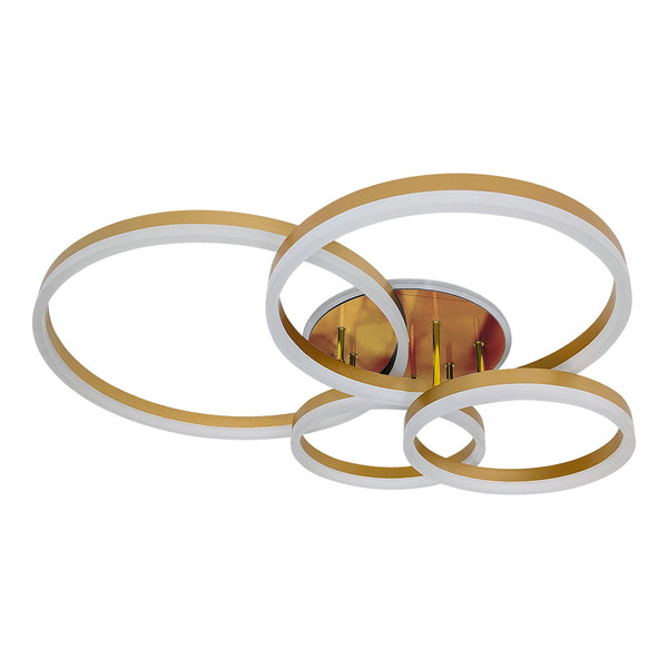 Lámpara de Semiplafón ORION 040 DORADO