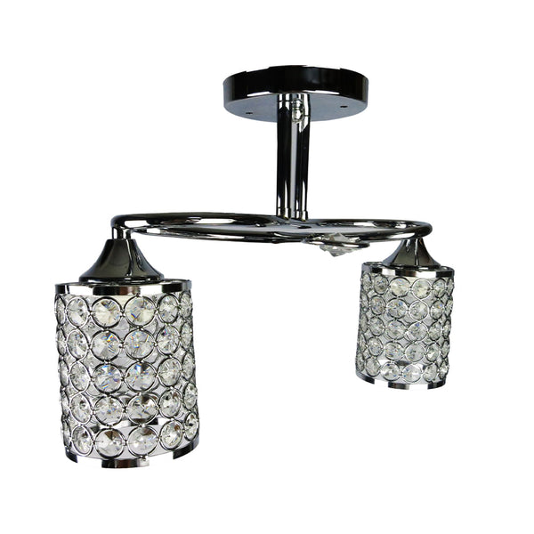 Semiplafón Mil Luces KALISH 002 Cromo