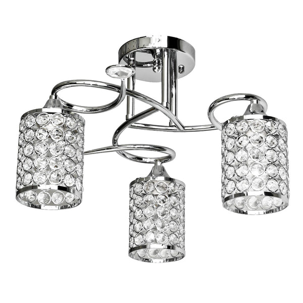 Semiplafón Mil Luces KALISH Cromo